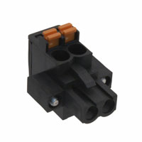 Weidmuller - 1000220001 - TERM BLOCK PLUG 2POS 5.08MM