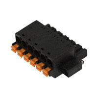 Weidmuller - 1012680000 - TERM BLOCK PLUG 6POS STR 5.08MM