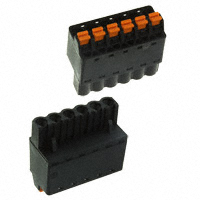 Weidmuller - 1013470000 - TERM BLOCK PLUG 6POS STR 5.08MM