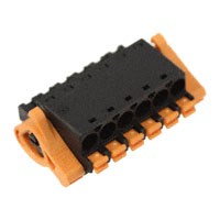 Weidmuller - 1014160000 - TERM BLOCK PLUG 6POS STR 5.08MM