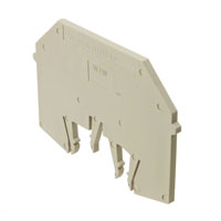Weidmuller - 1058800000 - CONN PARTITION TERM BLOCK TS35