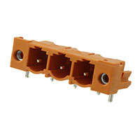 Weidmuller - 1096040000 - TERM BLOCK HDR 3POS 90DEG 7.62MM