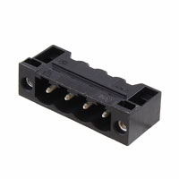 Weidmuller - 1150110000 - TERM BLOCK HDR 4POS 90DEG 5.08MM