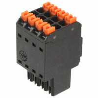 Weidmuller - 1277480000 - TERM BLOCK PLUG 8POS STR 3.5MM