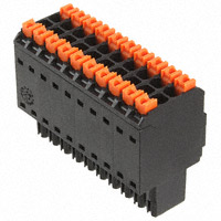 Weidmuller - 1277550000 - TERM BLOCK PLUG 20POS STR 3.5MM