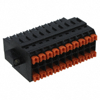 Weidmuller - 1277940000 - TERM BLOCK PLUG 20POS STR 3.5MM