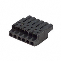 Weidmuller - 1499910000 - TERM BLOCK PLUG 6POS STR 5.08MM