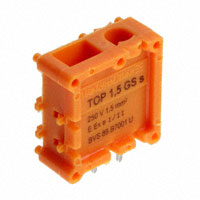 Weidmuller - 1536160000 - CONN TERM BLOCK 7.62MM 1POS OR