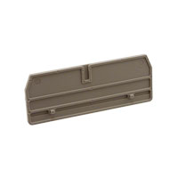 Weidmuller - 1608800000 - ENDPLATE 2MM WM BEIGE ZDU/ZTR