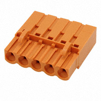 Weidmuller - 1610520000 - TERM BLOCK PLUG 5POS STR 5.08MM
