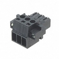 Weidmuller - 1615790000 - TERM BLOCK PLUG 3POS STR 3.5MM