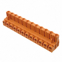 Weidmuller - 1628240000 - TERM BLOCK PLUG 12POS STR 7.5MM