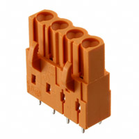 Weidmuller - 1630730000 - TERM BLOCK HDR 4POS VERT 5.08MM