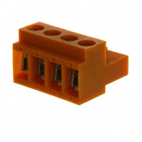 Weidmuller - 1716340000 - TERM BLOCK PLUG 4POS STR 5.08MM