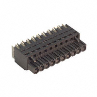 Weidmuller - 1759470000 - TERM BLOCK PLUG 10POS STR 5.08MM