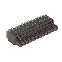 Weidmuller - 1759490000 - TERM BLOCK PLUG 12POS STR 5.08MM