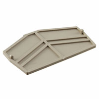 Weidmuller - 1770400000 - ENDPLATE ZDU 4-2
