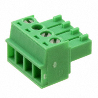 Weidmuller - 1792880000 - TERM BLOCK PLUG 4POS STR 3.81MM