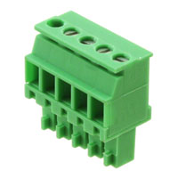 Weidmuller - 1798720000 - TERM BLOCK PLUG 5POS 3.81MM