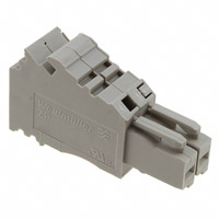 Weidmuller - 1815200000 - TERM BLOCK PLUG 2POS STR