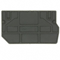 Weidmuller - 1896300000 - TERM BLOCK END PLATE PAP2.5/4