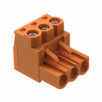 Weidmuller - 1954480000 - TERM BLOCK PLUG 3POS STR 5MM
