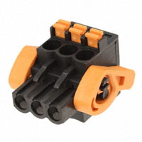 Weidmuller - 1979990000 - TERM BLOCK PLUG 3POS 90DEG 5MM