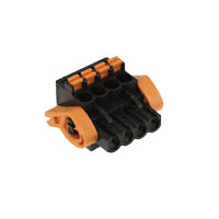 Weidmuller - 1980000000 - TERM BLOCK PLUG 4POS 90DEG 5MM