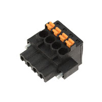 Weidmuller - 1982140000 - TERM BLOCK PLUG 4POS 5.08MM