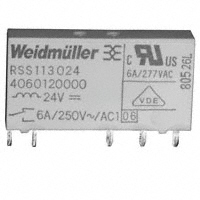 Weidmuller - 4060120000 - RELAY GEN PURPOSE SPDT 6A 24V