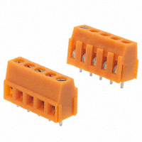 Weidmuller - 9994140000 - TERM BLOCK 5 POS PCB MNT