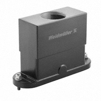 Weidmuller - 1020520000 - CONN HOOD TOP DUAL SZ8XXL M40
