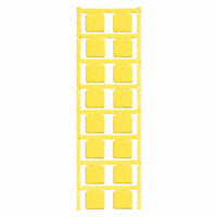 Weidmuller - 1131830000 - LABEL ID/RATINGS 0.87"X0.87" YLL