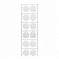 Weidmuller - 1248520000 - LABEL ID/RATINGS 1.18"DIA WHITE