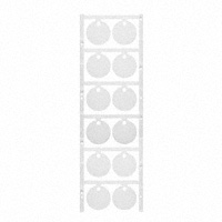 Weidmuller - 1248530000 - LABEL ID/RATINGS 1.18"DIA YELLOW