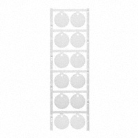 Weidmuller - 1266130000 - LABEL ID/RATINGS 1.18"DIA YELLOW