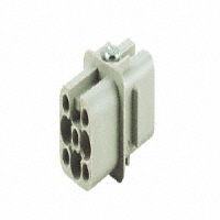 Weidmuller - 1650580000 - INSERT FEMALE 7POS+1GND CRIMP