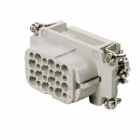 Weidmuller - 1650890000 - INSERT FEMALE 24POS+1GND CRIMP