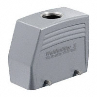 Weidmuller - 1656650000 - CONN HOOD TOP ENTRY SZ6 PG29