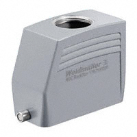 Weidmuller - 1658020000 - CONN HOOD TOP ENTRY SZ6 PG29