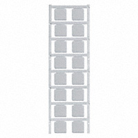 Weidmuller - 1877570000 - LABEL ID/RATINGS 0.87"X0.87" WHT