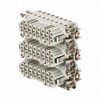 Weidmuller - 1896820000 - INSERT FEMALE 16POS+1GND PUSH IN