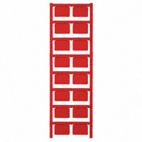 Weidmuller - 1906120000 - LABEL ID/RATINGS 1.06"X0.71" RED