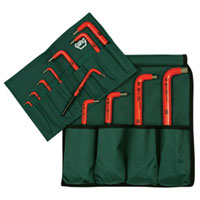 Wiha - 13694 - HEX KEY SET HEX W/POUCH 12PCS