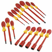 Wiha - 32190 - NUT/SCREWDRIVER SET W/POUCH 15PC