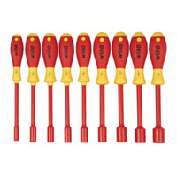 Wiha - 32288 - NUTDRIVR SET HEXSCKT W/CASE 9PC