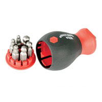 Wiha - 38057 - BIT SET HEX HANDLE 6PC