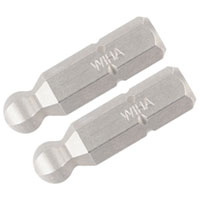 Wiha - 71718 - BALL END HEX INCH INSERT BIT 1/4