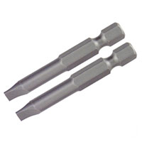 Wiha - 74063 - SLOTTED POWER BIT 4.0 X 50MM 2PK