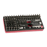 Wiha - 75968 - BIT SET HEX ASSORTED W/TRAY 68PC